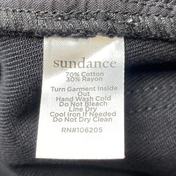 Sundance Women’s Stetten Coated Denim Midi Skirt Size 30 Black - Picture 8 of 8